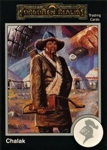 #294 Chalak - 1991 TSR Advanced Dungeons & Dragons - Silver