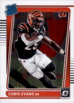 #294 Chris Evans - Cincinnati Bengals - 2021 Donruss Optic Football