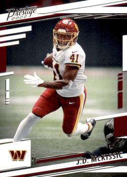 #294 J.D. McKissic - Washington Commanders - 2022 Panini Prestige Football