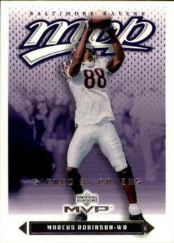 #294 Marcus Robinson - Baltimore Ravens - 2003 Upper Deck MVP Football