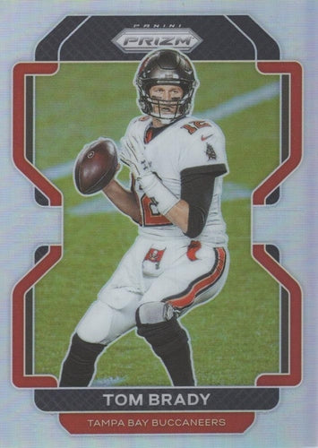 #294 Tom Brady - Tampa Bay Buccaneers - 2021 Panini Prizm - Silver Football
