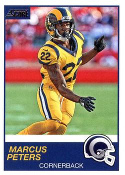 #294 Marcus Peters - Los Angeles Rams - 2019 Score Football