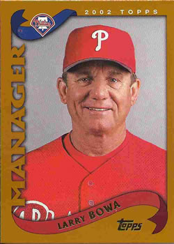 #294 Larry Bowa - Philadelphia Phillies - 2002 Topps Baseball