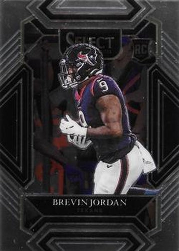 #294 Brevin Jordan - Houston Texans - 2021 Panini Select Football