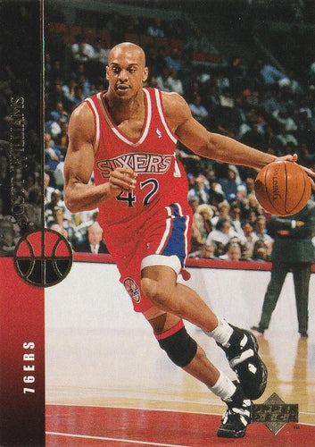 #294 Scott Williams - Philadelphia 76ers - 1994-95 Upper Deck Basketball