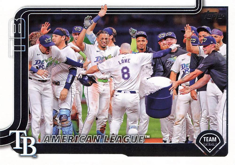 #294 Tampa Bay Rays - Tampa Bay Rays - 2025 Topps Baseball