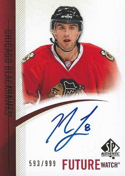 #294 Nick Leddy - Chicago Blackhawks - 2010-11 SP Authentic Hockey