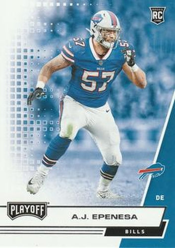 #294 A.J. Epenesa - Buffalo Bills - 2020 Panini Playoff Football