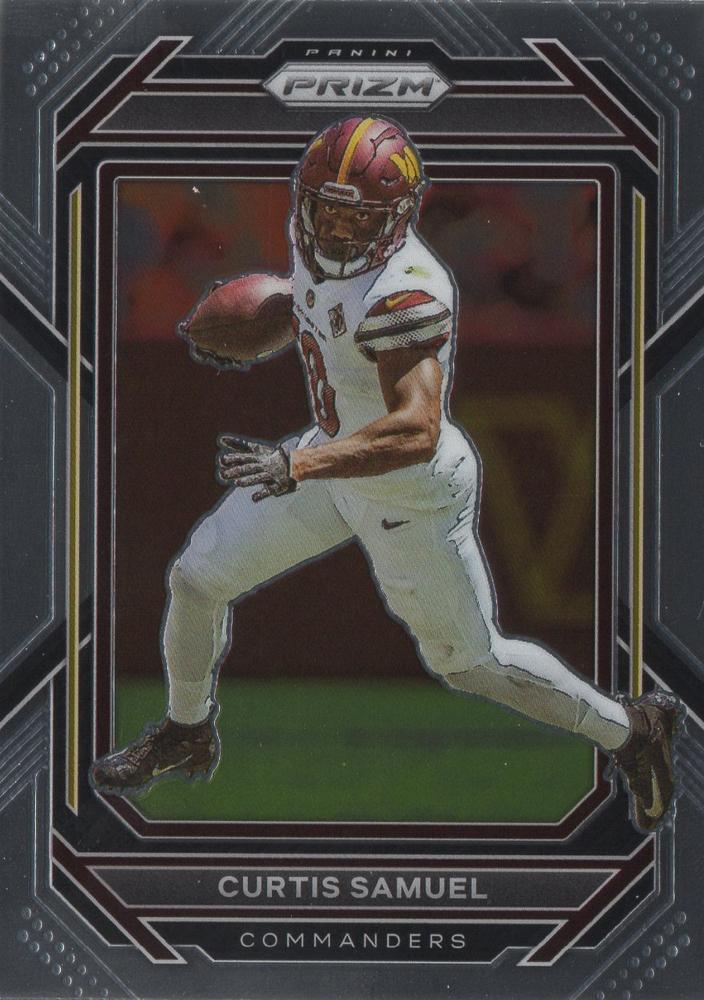 #295 Curtis Samuel - Washington Commanders - 2022 Panini Prizm Football