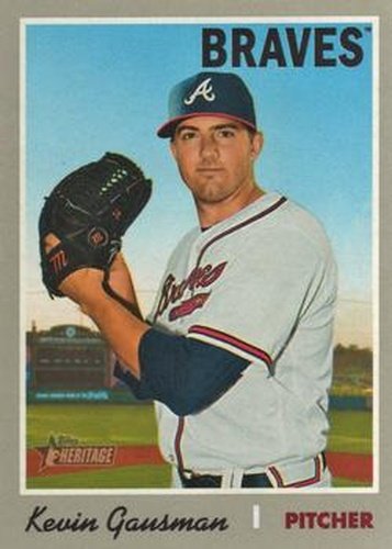 #295 Kevin Gausman - Atlanta Braves - 2019 Topps Heritage Baseball