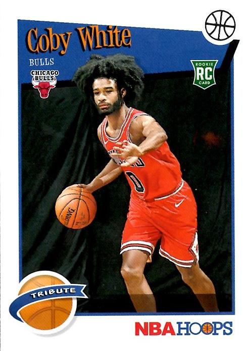 #295 Coby White - Chicago Bulls - 2019-20 Hoops Basketball