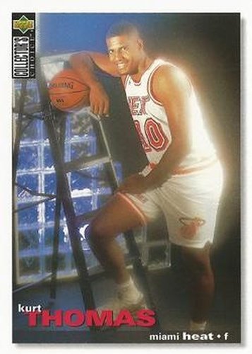 #295 Kurt Thomas - Miami Heat - 1995-96 Collector's Choice Basketball