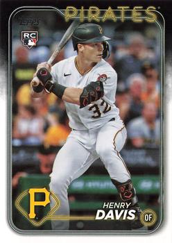#295 Henry Davis - Pittsburgh Pirates - 2024 Topps Baseball