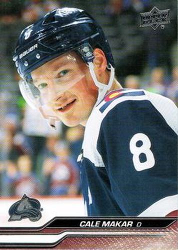 #295 Cale Makar - Colorado Avalanche -2023-24 Upper Deck Hockey