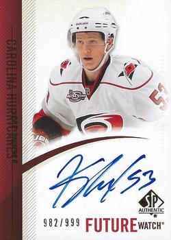 #295 Jeff Skinner - Carolina Hurricanes - 2010-11 SP Authentic Hockey