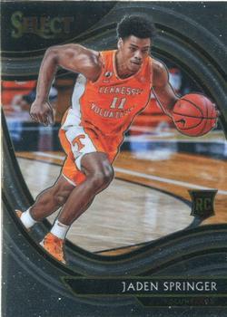 #295 Jaden Springer - Tennessee Volunteers - 2021 Panini Chronicles Draft Picks Basketball
