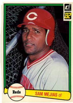 #295 Sam Mejias - Cincinnati Reds - 1982 Donruss Baseball