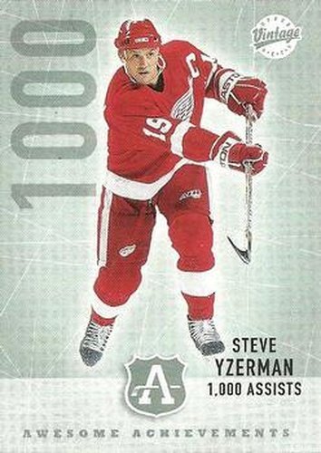 #295 Steve Yzerman - Detroit Red Wings - 2002-03 Upper Deck Vintage Hockey