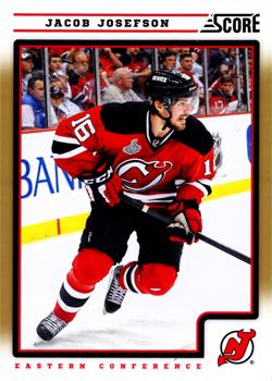 #295 Jacob Josefson - New Jersey Devils - 2012-13 Score - Gold Rush Hockey