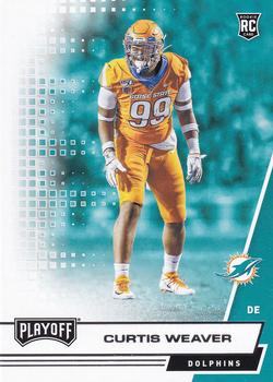 #295 Curtis Weaver - Miami Dolphins - 2020 Panini Playoff Football
