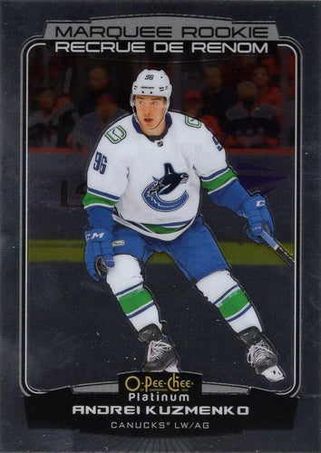 #295 Andrei Kuzmenko - Vancouver Canucks - 2022-23 O-Pee-Chee Platinum Hockey
