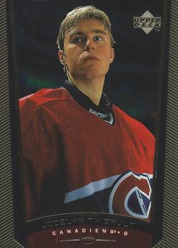 #295 Jocelyn Thibault - Montreal Canadiens - 1998-99 Upper Deck Gold Reserve Hockey