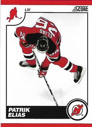 #295 Patrik Elias - New Jersey Devils - 2010-11 Score Hockey