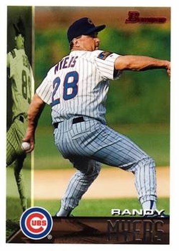 #295 Randy Myers - Chicago Cubs - 1995 Bowman Baseball