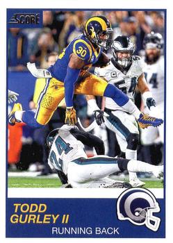 #296 Todd Gurley II - Los Angeles Rams - 2019 Score Football