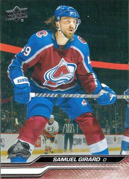 #296 Samuel Girard - Colorado Avalanche -2023-24 Upper Deck Hockey