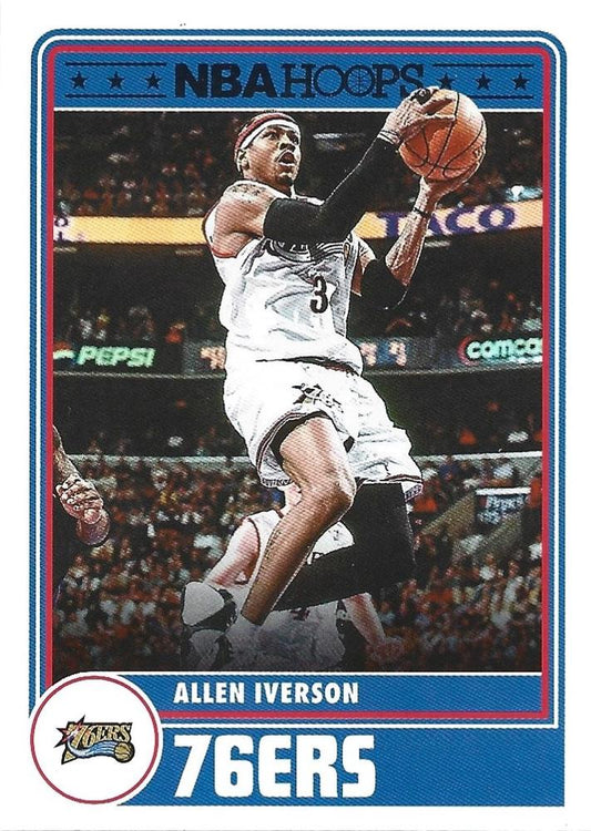 #296 Allen Iverson - Philadelphia 76ers - 2023-24 Hoops Basketball