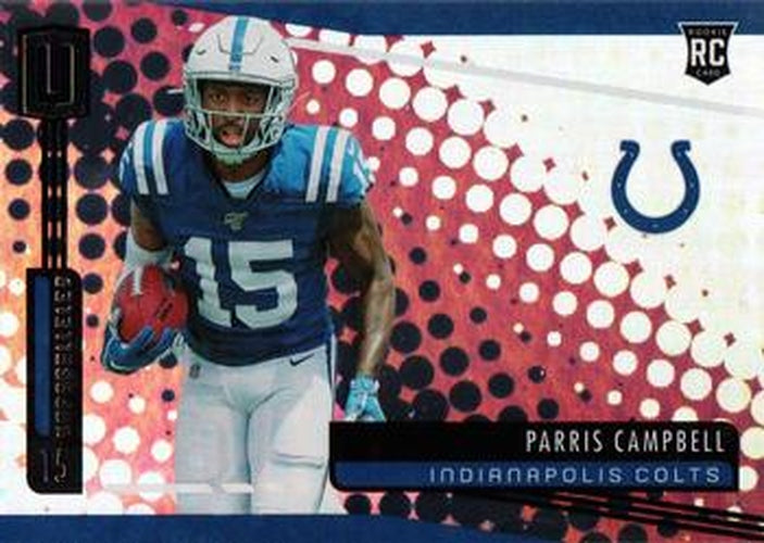 #296 Parris Campbell - Indianapolis Colts - 2019 Panini Unparalleled Football