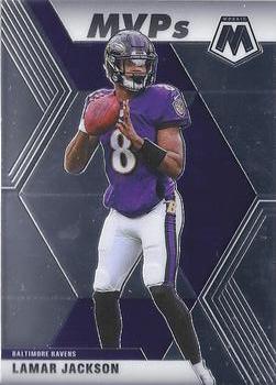 #296 Lamar Jackson - Baltimore Ravens - 2020 Panini Mosaic Football