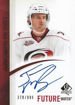 #296 Jamie McBain - Carolina Hurricanes - 2010-11 SP Authentic Hockey