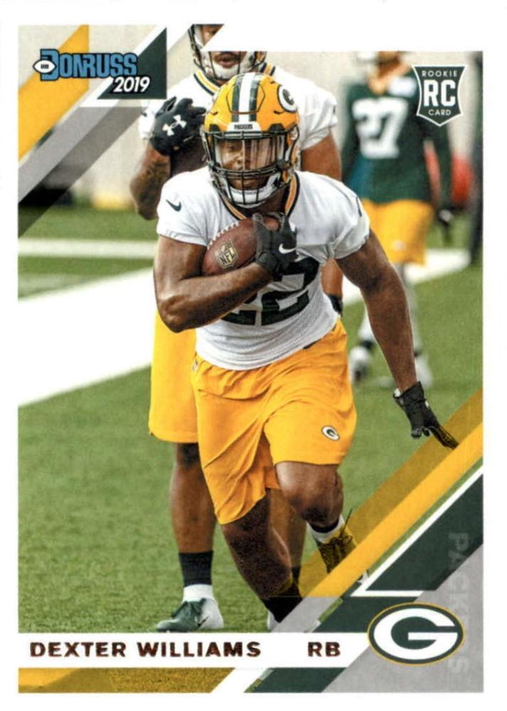 #296 Dexter Williams - Green Bay Packers - 2019 Donruss Football