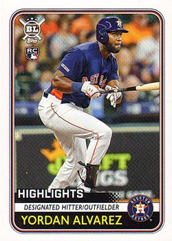 #296 Yordan Alvarez - Houston Astros - 2020 Topps Big League Baseball
