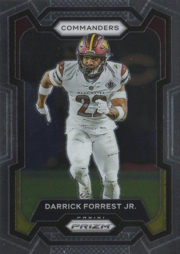 #296 Darrick Forrest Jr. - Washington Commanders - 2023 Panini Prizm Football