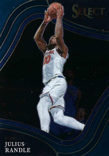 #296 Julius Randle - New York Knicks - 2021-22 Panini Select - Blue Basketball
