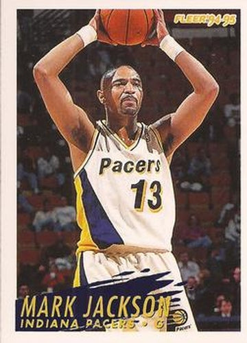 #296 Mark Jackson - Indiana Pacers - 1994-95 Fleer Basketball