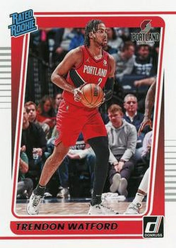 #296 Trendon Watford - Portland Trail Blazers - 2021-22 Panini Chronicles Basketball