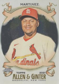 #296 Carlos Martinez - St. Louis Cardinals - 2021 Topps Allen & Ginter Chrome Baseball