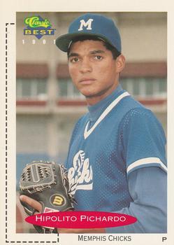 #296 Hipolito Pichardo - Memphis Chicks - 1991 Classic Best Baseball
