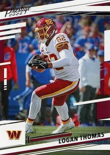 #296 Logan Thomas - Washington Commanders - 2022 Panini Prestige Football