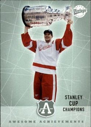 #296 Nicklas Lidstrom - Detroit Red Wings - 2002-03 Upper Deck Vintage Hockey