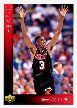#296 Steve Smith - Miami Heat - 1993-94 Upper Deck Basketball