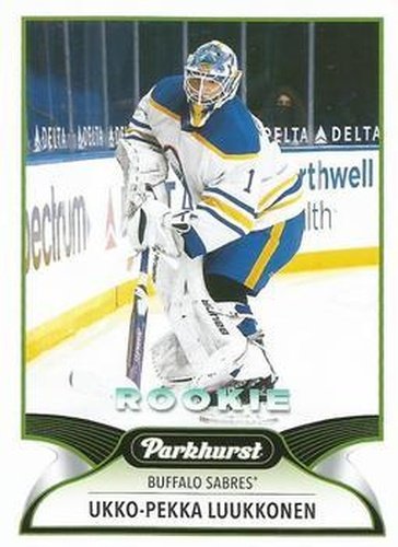 #296 Ukko-Pekka Luukkonen - Buffalo Sabres - 2021-22 Parkhurst Hockey