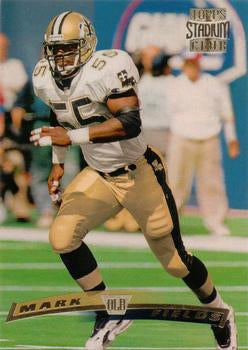#296 Mark Fields - New Orleans Saints - 1996 Stadium Club Football