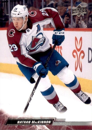 #297 Nathan MacKinnon - Colorado Avalanche - 2022-23 Upper Deck Hockey