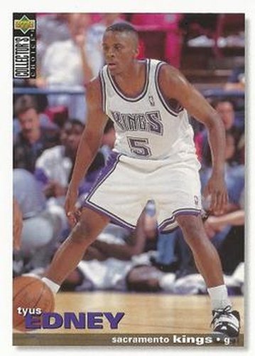 #297 Tyus Edney - Sacramento Kings - 1995-96 Collector's Choice Basketball