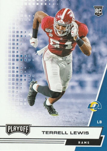 #297 Terrell Lewis - Los Angeles Rams - 2020 Panini Playoff Football
